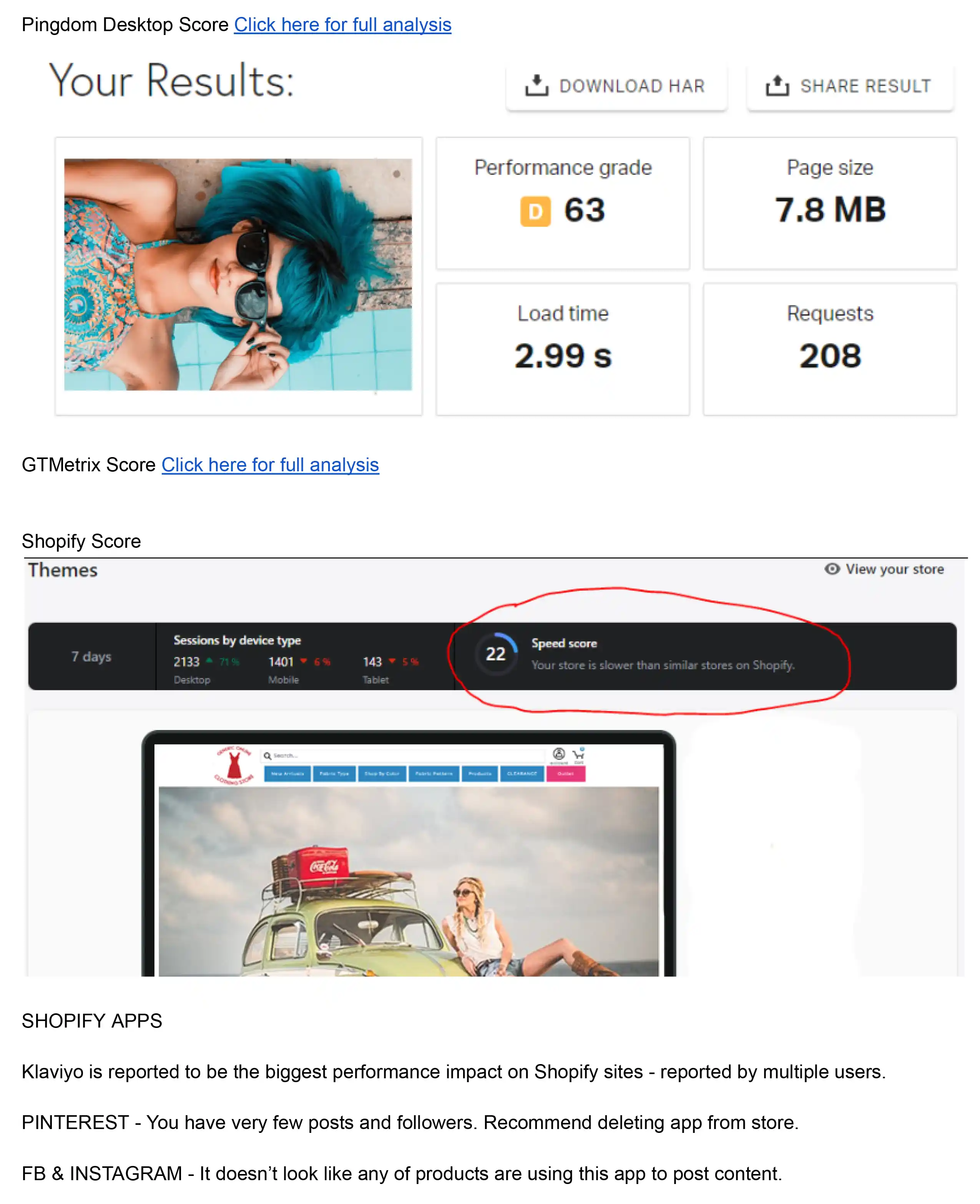 detailed web review example 1