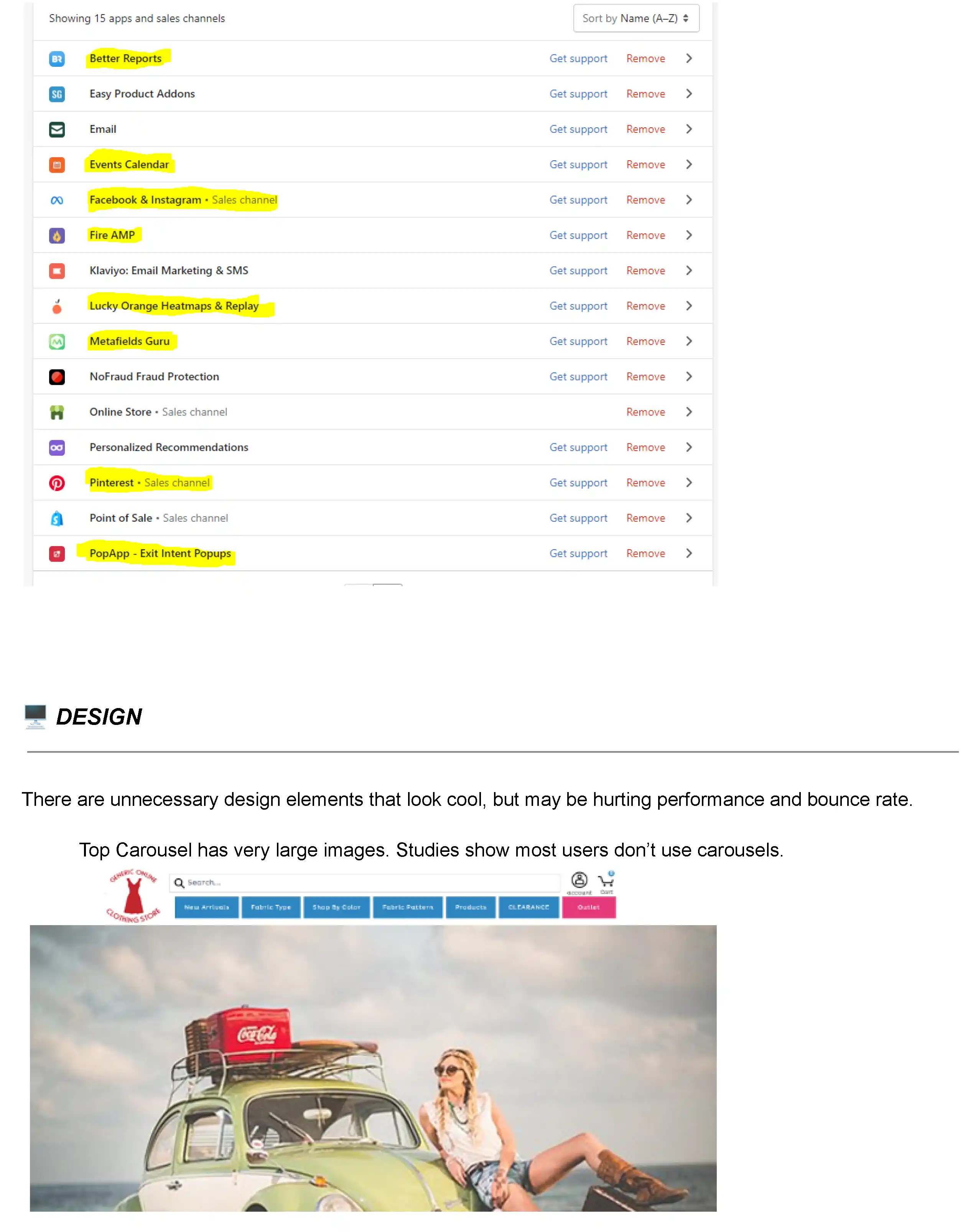 detailed web review example 4