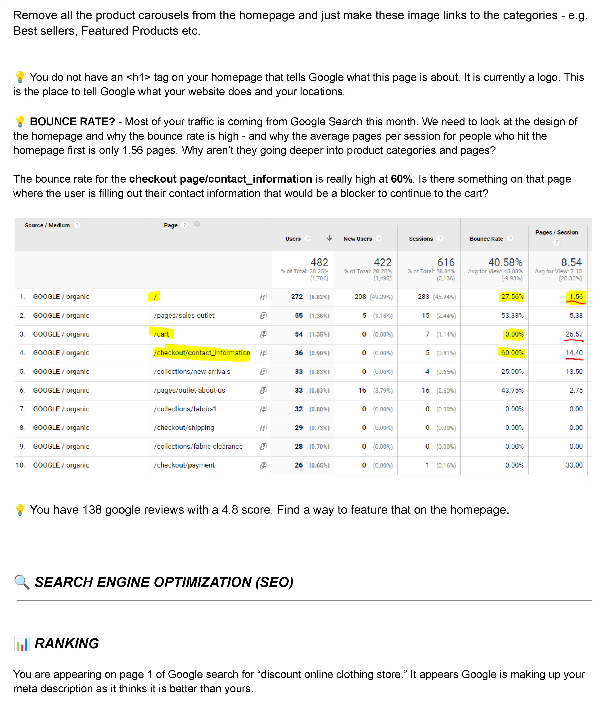 detailed web review example 5