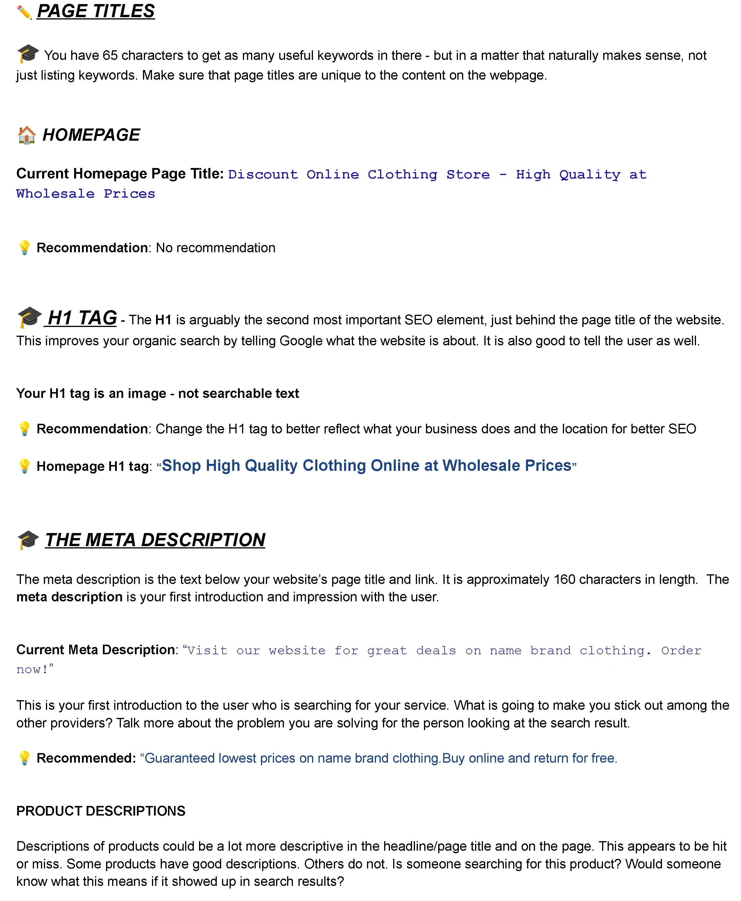 detailed web review example 6